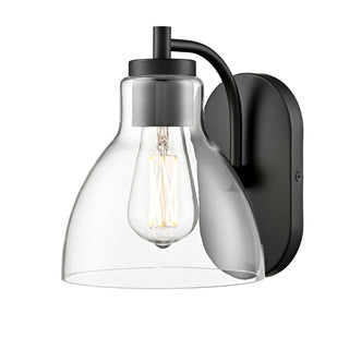 Buy matte-black Knightsdale Outdoor (Damp) Sconce by Millennium