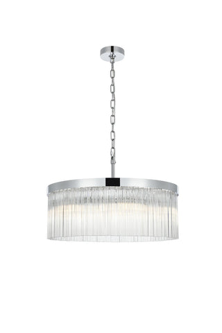 Buy chrome Harlow Chandelier by Elegant Lighting