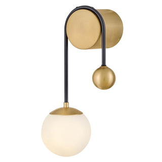 Buy black Auggie Outdoor (Damp) Sconce by Lark