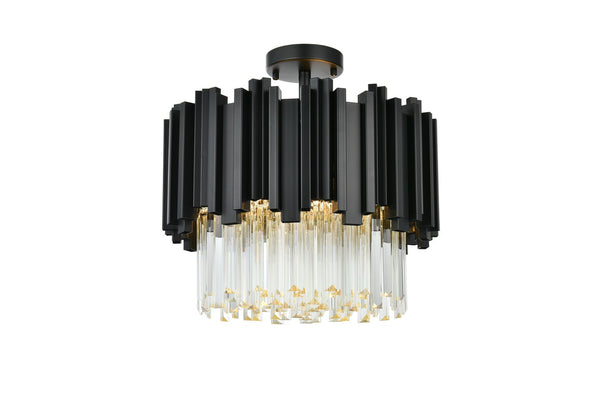 Willow Flush Mount Ceiling Light by Elegant Lighting