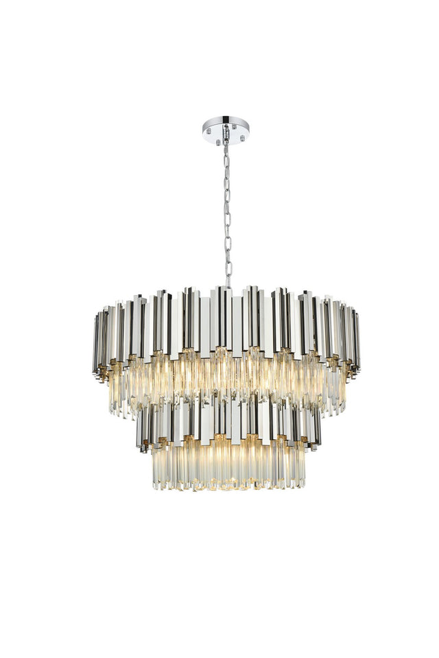Willow Chandelier by Elegant Lighting