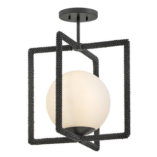 Buy painted-black-oxide Keona Semi Flush Mount Light by Hinkley