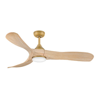 Buy heritage-brass-finish-with-natural-blades 3-Blades Swell Illuminated Hinkley by Hinkley