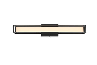 Buy black-with-white-glass-and-white-shade Aden Outdoor (Damp) Sconce by Elegant Lighting