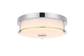 Kolson Outdoor (Damp) Flush Mount Ceiling Light by Elegant Lighting