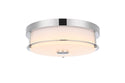 Kolson Outdoor (Damp) Flush Mount Ceiling Light by Elegant Lighting