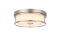 Kolson Outdoor (Damp) Flush Mount Ceiling Light by Elegant Lighting