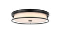 Kolson Outdoor (Damp) Flush Mount Ceiling Light by Elegant Lighting