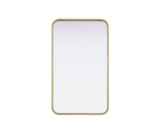Buy brass Remy Mirror by Elegant Lighting