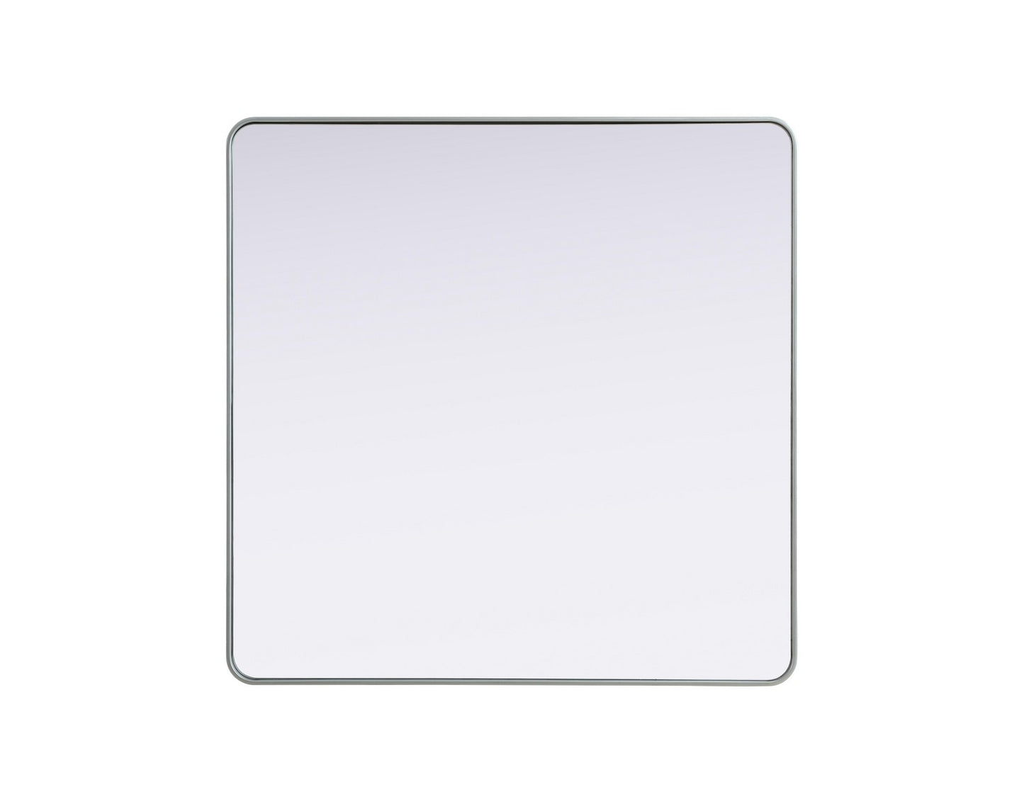 Remy Mirror by Elegant Lighting – Size: 48.00"W x 48.00"H – Finish: Silver – Elegant Lighting-MR8A4848SIL