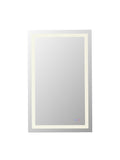 Riven Outdoor (Damp) Mirror by Elegant Lighting