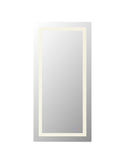Riven LED Mirror by Elegant Lighting