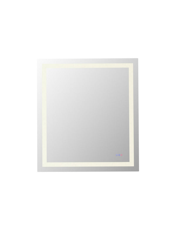 Riven LED Mirror by Elegant Lighting