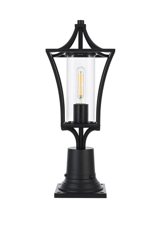 Belgrade Outdoor (Wet) Post Lantern by Elegant Lighting