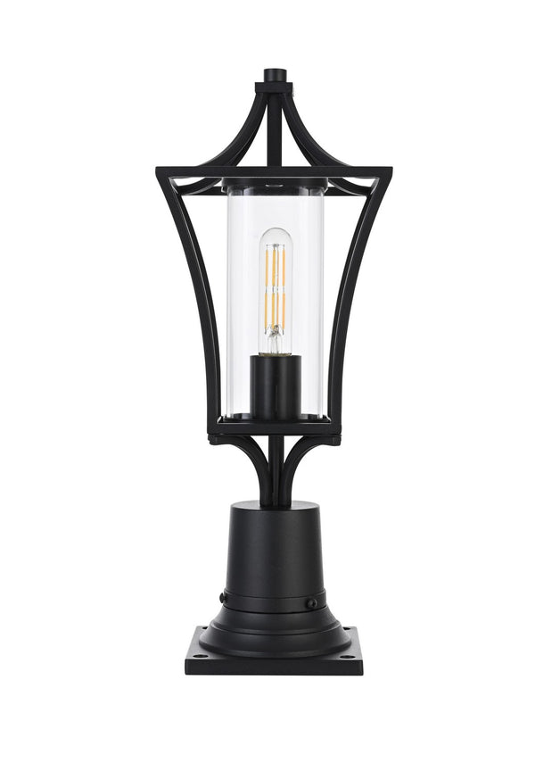 Belgrade Outdoor (Wet) Post Lantern by Elegant Lighting