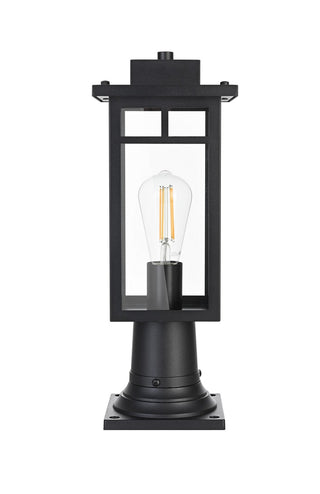 Mercer Outdoor (Wet) Post Lantern by Elegant Lighting