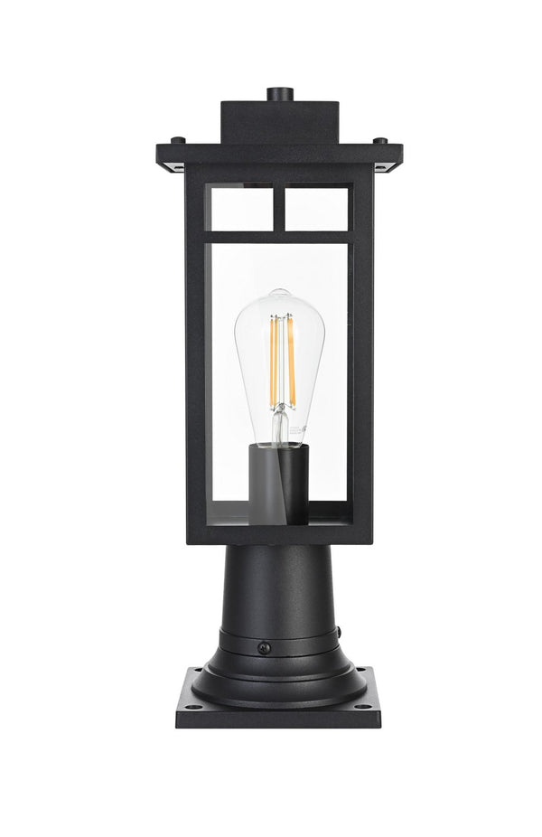 Mercer Outdoor (Wet) Post Lantern by Elegant Lighting