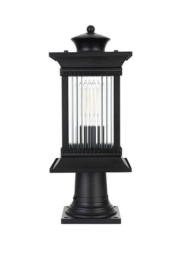 Collins Outdoor (Wet) Post Lantern by Elegant Lighting
