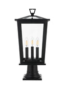 Cayman Outdoor (Wet) Post Lantern by Elegant Lighting
