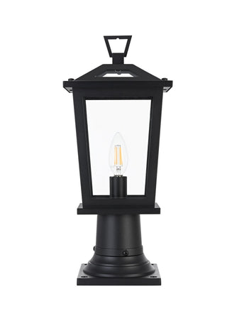 Berks Outdoor (Wet) Post Lantern by Elegant Lighting