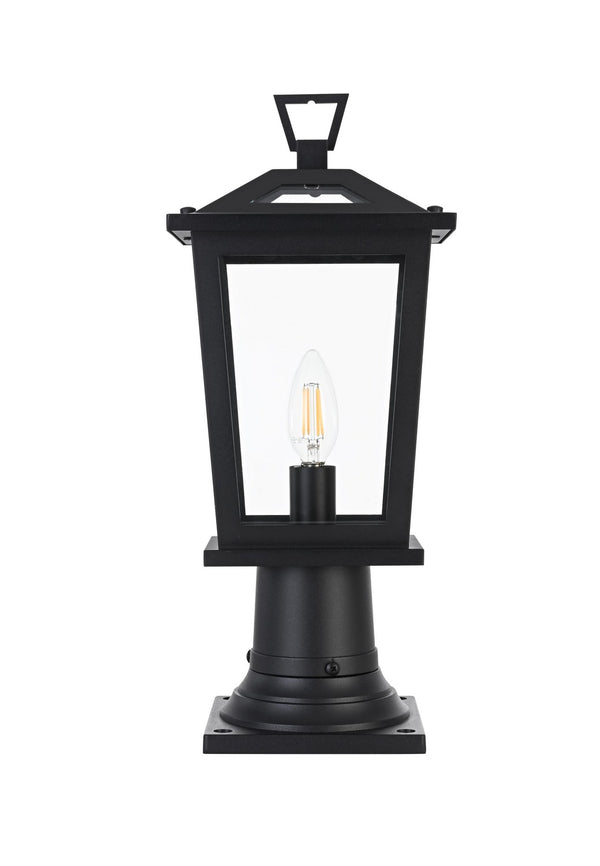 Berks Outdoor (Wet) Post Lantern by Elegant Lighting