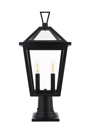 Frankford Outdoor (Wet) Post Lantern by Elegant Lighting