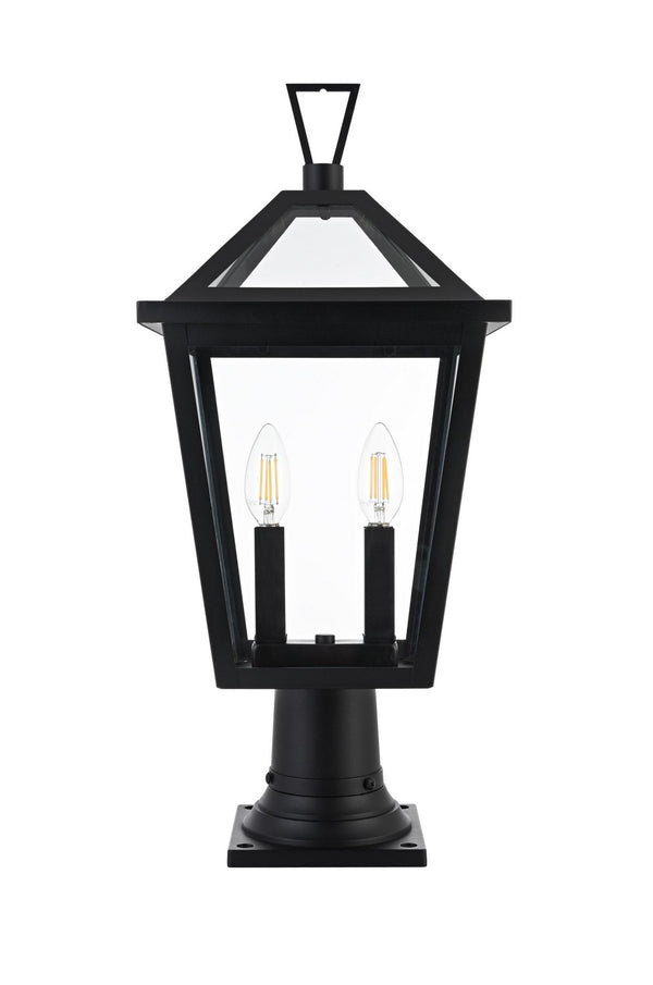 Frankford Outdoor (Wet) Post Lantern by Elegant Lighting