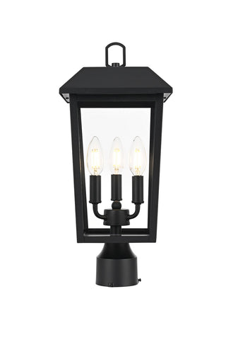 Riggs Outdoor (Wet) Post Lantern by Elegant Lighting