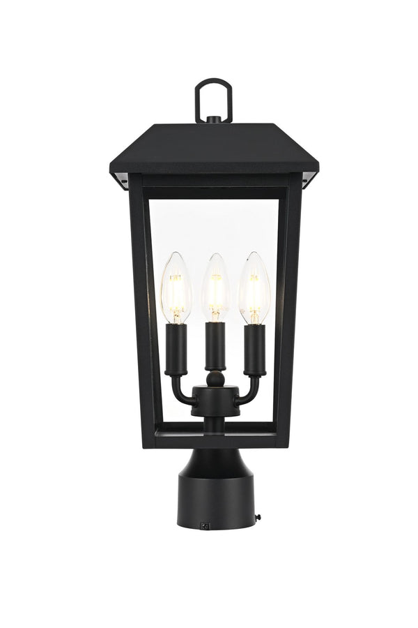 Riggs Outdoor (Wet) Post Lantern by Elegant Lighting