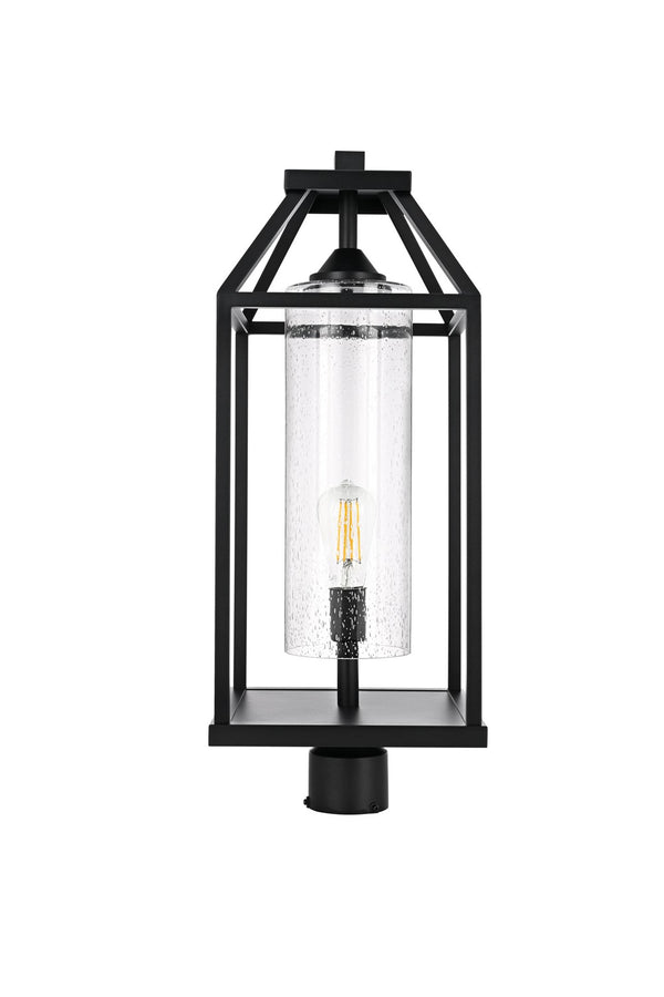 Zora Outdoor (Wet) Post Lantern by Elegant Lighting