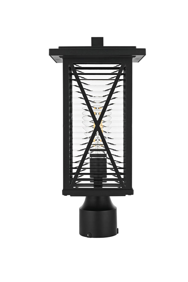 Jada Outdoor (Wet) Post Lantern by Elegant Lighting
