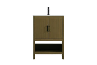 Buy chestnut-brown Ira Vanity by Elegant Lighting