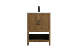 Buy walnut-brown Ira Vanity by Elegant Lighting