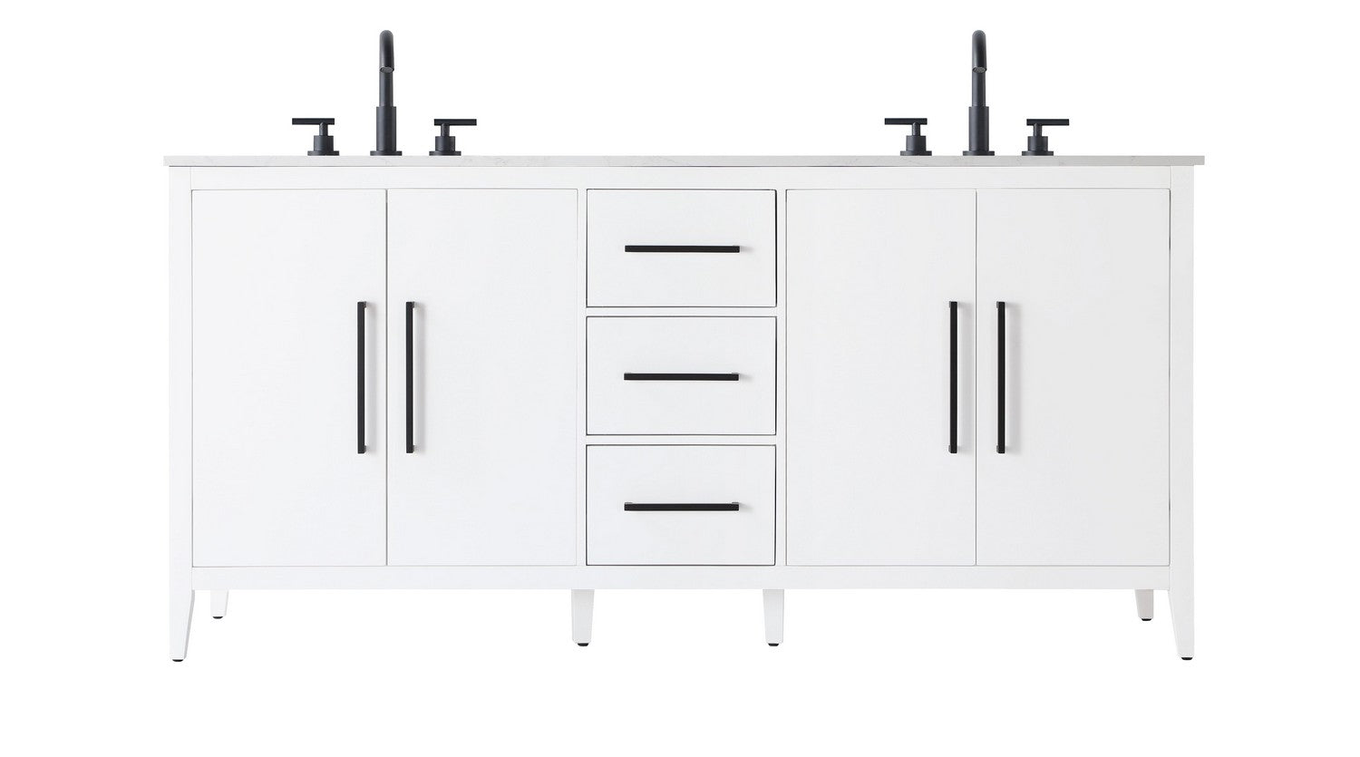 Elegant Lighting-VF29372DWH image