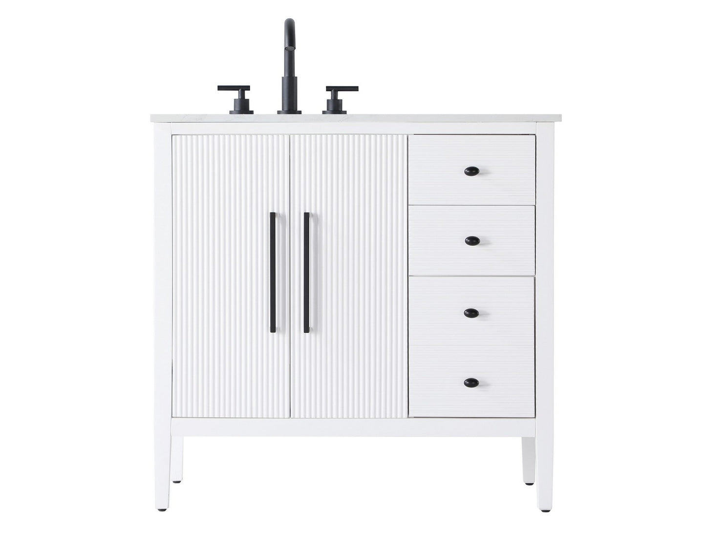 Elegant Lighting-VF29636WH image