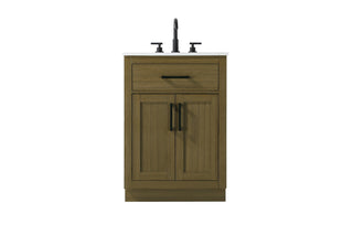 Buy chestnut-brown Alden Vanity by Elegant Lighting