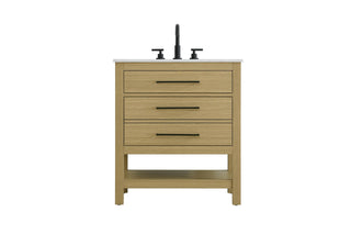 Buy honey-brown Karson Vanity by Elegant Lighting
