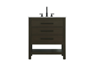 Buy mocha-brown Karson Vanity by Elegant Lighting