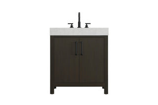 Buy mocha-brown Nathan Vanity by Elegant Lighting