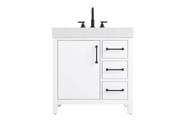 Nathan Vanity by Elegant Lighting