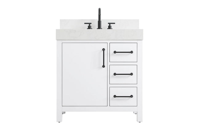 Nathan Vanity by Elegant Lighting