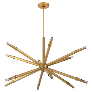Buy brushed-brass Ionis Outdoor (Damp) Pendant by Quorum