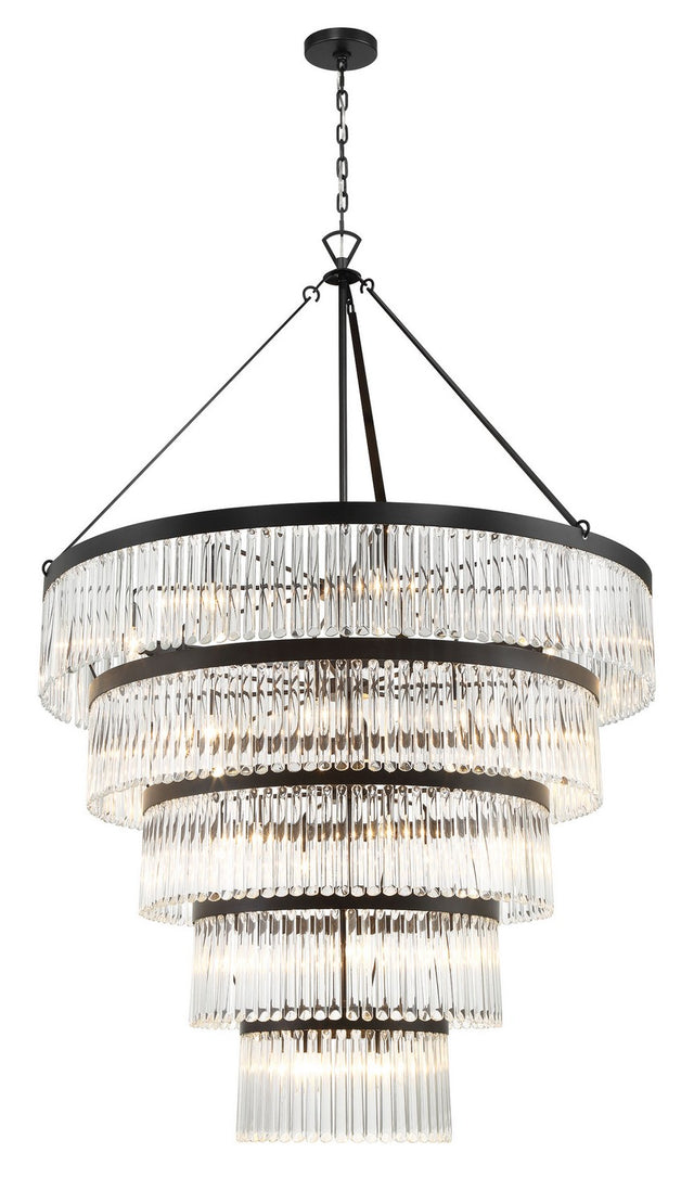 Emory Outdoor (Damp) Chandelier by Crystorama