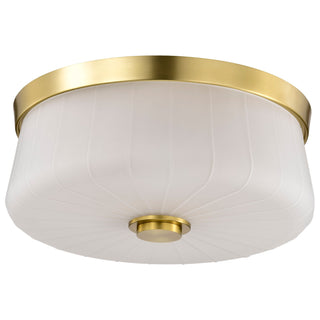 Buy vintage-brass Lune Flush Mount Ceiling Light by Nuvo Lighting