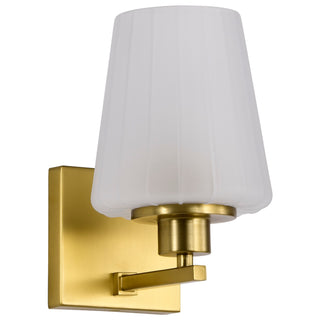 Buy vintage-brass-with-etched-white-glass-and-white-shade Lune Vanity by Nuvo Lighting