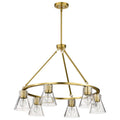 Gianna Chandelier by Nuvo Lighting