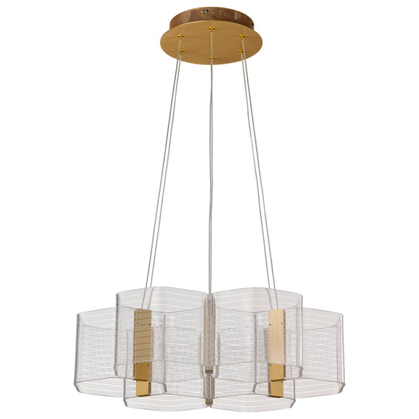 Kenzo Chandelier by Nuvo Lighting