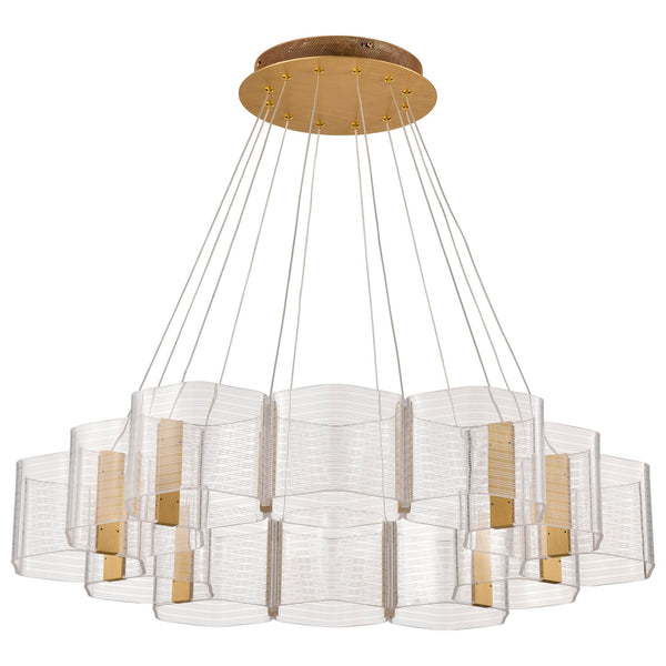 Kenzo Chandelier by Nuvo Lighting