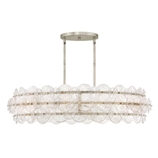 Buy glacial Rene Chandelier by Fredrick Ramond