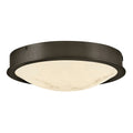 Cava Outdoor (Damp) Flush Mount Ceiling Light by Fredrick Ramond